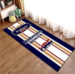 ★アウトレット新品★ ロスマンズ Rothmans x honda HRC MotoGP 40 x 120 cm カーペット マット アクセサリー オートバイ関連グッズ