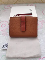 【箱付き】美品 ロエベ　折り財布　コンパクトジップウォレットꕤ男女兼用ファッション