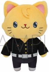 [중고] 봉제인형 마스코트·봉제인형 배지 하나가키 무도 withCAT 아이 마스크가 있는 봉제인형키링[도쿄 리벤저스]