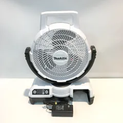 マキタ 充電式ファン CF203DZW 美品 本体のみ 扇風機 自動首振り機能付き サーキュレーター  14.4V/18V 白 makita △ DW1923のサムネイル