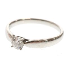 TIFFANY&Co (ティファニー) ハーモニー 1ダイヤ プラチナリング 指輪  