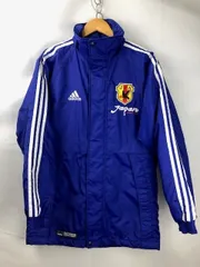 JFA JAPAN NATIONAL ADIDAS 中綿　裏キルティング　ベンチ　ジャケット　サイズM　05112609　01
