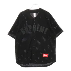 専用 Supreme Ultrasuede Mesh ベースボールシャツ Supreme Ultrasuede Mesh Baseball Jersey (SS24) - $128