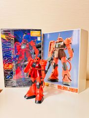 シャア専用ザク　組み立て済み　ガンプラ　1/100 バンダイ