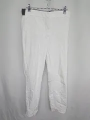 ◇ ⊂ ZARA ザラ コットン系　テーパードパンツ サイズM グレー レディース E  【1409240068563】