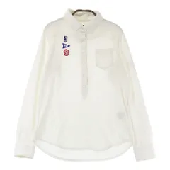 サイズ：0 PEARLY GATES パーリーゲイツ 2023年モデル 長袖ポロシャツ  ホワイト系 [240101460144] ゴルフウェア レディース ストスト