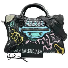 authentic バレンシアガ y2k シティ ファースト 2way 鏡付き