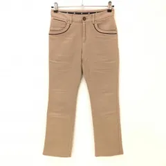 アディダス パンツ ライトブラウン シンプル ストレッチ レディース S/P ゴルフウェア adidas