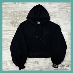 【PUMA】  フーディースウェット ブラック