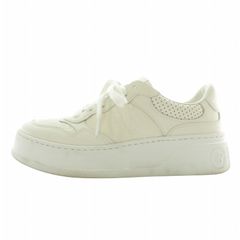 グッチ GUCCI スニーカー レザー ローカット GGエンボス