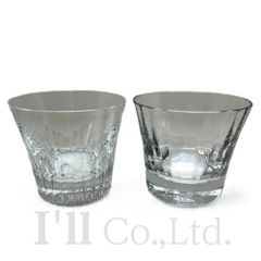 【新品同様】Baccarat　ミルニュイ　タンブラー　・　フィオラ　2018年　イヤータンブラー　2客セット　2813135　2811812　ブランド食器　インテリア食器　酒器　ペアグラス　ロックグラスコップ　カップ【74883】