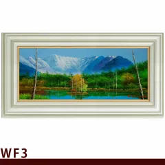 最終値下げ 絵画 油彩 油絵 風景画 横井保 作 上高地｜Yahoo