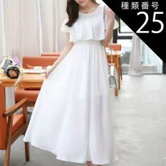 種類25：ホワイトフローラル/S ワンピース ノースリーブ ラウンドネック オフショルダー Aライン ハイウエスト ウエストゴム 透け感 かわいい 大人可愛い きれいめ シンプル カジュアル 上品 おしゃれ レトロ こなれ感 エレガント とろみ感 抜け感 スタ