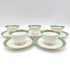 美品 ノリタケ シェフィールド ティーカップ＆ソーサー 3客セット
