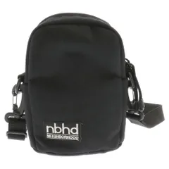 NEIGHBORHOOD (ネイバーフッド) 20SS SHOULDER/N-LUGGAGE ワンショルダーバッグ ナイロン ブラック 201TQNH-CG03