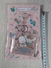 【未使用】 キーホルダー ゴールド SANRIO シナモロール ポチャッコ 9 飾り アクリル 雑貨 コレクション Cinnamoroll Pochacco サンリオ