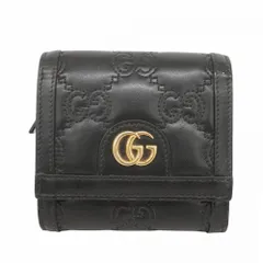 【大人気】GUCCI グッチ マトラッセ GG バッグ ブラック レザー マトラッセ GUCCI(グッチ) バッグ・カバン(レディース) - 海外