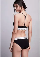 Calvin Klein カルバンクライン　三角ブラ&ショーツ / 上下セット 黒色　Lサイズ