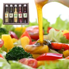 「たかはた果樹園」ドレッシング５本セット オニオン 黒ごま ベジタブル ビーツ 中華 野菜の旨味たっぷり サラダに お料理のアクセントに ギフト ご贈答にも