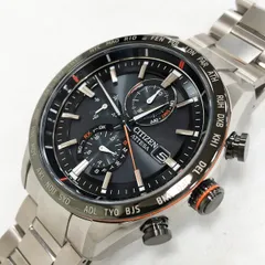 シチズン アテッサ ACT Line AT8189-61E 電波ソーラー クロノグラフ デイト 稼働品 メンズ 腕時計 CITIZEN