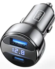 Sony Samsung Pixel iPad XS Max Pro 12 13 14 15 iPhone 12V/24V車対応 カー用品 MacBook しがーソケット 充電器 車 USB-C カーチャージャー 全合金製 30W 36W+QC PD ポート