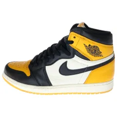 NIKE (ナイキ) AIR JORDAN 1 RETRO HIGH OG Taxi 555088-711 エアジョーダン1 タクシー ハイカットスニーカー イエロー/ブラック US10/28cm