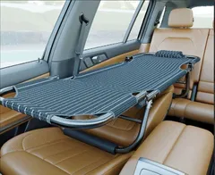 折りたたみコット 車中泊 カーベッド 車用ベッド 枕付き 組み立て不要 お昼寝 簡易ベッド 車載 ベッドキット 通気性 超軽量