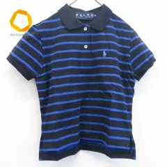 RALPH RalphLauren ラルフ ヴィンテージ ポロシャツ ボーダー ロゴ 780004i