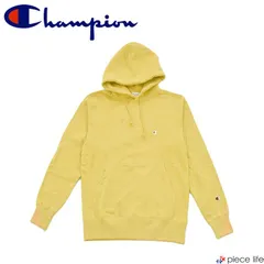 正規取扱店チャンピオン パーカー Champion スウェット クルーネック 裏毛  メンズ レディース 男女兼用 定番 カジュアル  S M L XL XXL C3-Y136 黄色　715クリームイエロー