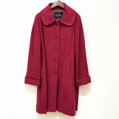 #wnc インゲボルグ INGEBORG コート 赤系 モヘヤ混 ロング レディース [946612]のサムネイル