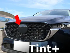 Tint+水洗→再利用Ok 後期 エンブレム スモークフィルム(ブラックスモーク5％ MRCC装備車専用) CX-5 KF2P/KF5P/KFEP cx5 cx-5 kf