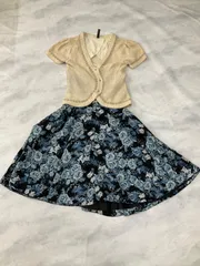 コーデ売り　Joias ニットカーディガン　Ｈ＆M ワンピース