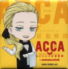 [중고] 배지 핀스(캐릭터) 파스티스 [ACCA13구 감찰과×animatecafe 트레이딩 스퀘어 캔 배지]