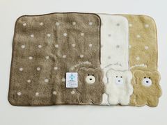 ハンカチ 3枚セット はみ出しクマ かわいい