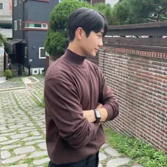 秋冬 コーデ メンズ  服 シンプル ファッション オシャレ 大人 かっこいい 大きいサイズ ストリート 紳士服  ハーフ タートルネックニット セーター カジュアル シャツ レトロ スリム インナー