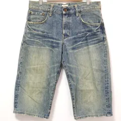 (^w^)b EDWIN エドウィン 505 ハーフデニムパンツ ジーパン Gパン 短パン ボトムス 綿100% シンプル カジュアル アウトドア 普段着 デイリー 春 夏 ライトブルー メンズ サイズW28