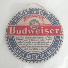 バドワイザーエアー看板　非売品 Vintage 1960s Budweiser Beer Lighted Bubble Sign Wall