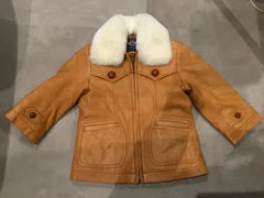 MIKI HOUSE ミキハウス ファージャケット オレンジ 100 サイズ キッズ