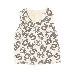 CHANEL シャネル ココマーク カメリア ベストのサムネイル