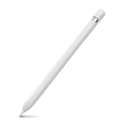 【迅速発送】AhaStyle Apple Pencil 第一世代用シリコン保護ケース Apple Pencil 初代に適用 (1本ホワイト)