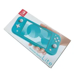 ニンテンドースイッチライト　ターコイズ【ジャンク】箱・充電器・SDカードなし ジャンク品注意！！】Switch Lite ターコイズ(箱・充電器有り