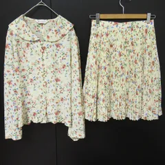 アリスバーリー Aylesbury セットアップ ブラウス スカート 花柄 レディース [a962765ss]