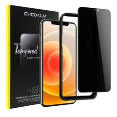 【数量限定】i Phone 11 pro max /(i) Phone xs max用 ガラスフィルム 覗き見防止【25° プライバシー保護】 CYCOKLY 3D全面保護 日本製素材旭硝子製 防塵 硬度9H 指紋防止 高速自動吸着 気泡防止