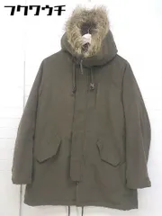 ■ chocol raffine robe ショコラ フィネ ローブ ジップアップ フェイクファー 長袖 コート サイズM カーキ レディース  【1104010006928】のサムネイル
