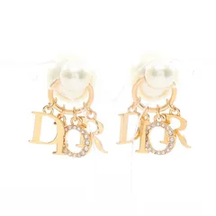 ディオール Dior ピアス Dior Tribales トライバル GP（ゴールドメッキ） ピアス レディース Used A