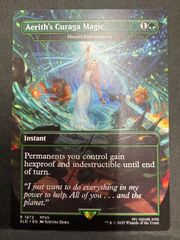 MTG FF エアリスの魔法「ケアルガ」【Foil】Secret Lair英語 MTG エアリスの魔法「ケアルガ」 英雄的介入 日本語 foil