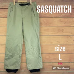 SASQUATCH ベージュ色　スキー、スノボパンツのサムネイル