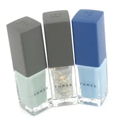 スリー ネイルポリッシュ 若干使用 3点セット まとめて コスメ マニキュア レディース THREE 【中古】のサムネイル
