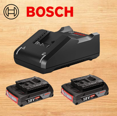 BOSCH 充電器 GAL18V-40   リチウムバッテリー 18v 2.0A h 2個 SET