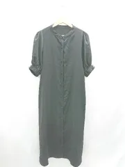 ◇ ⊂ MAYSON GREY メイソングレイ シアー素材 半袖 ロング ワンピース サイズ F ブラック レディース E  【1502030046809】のサムネイル